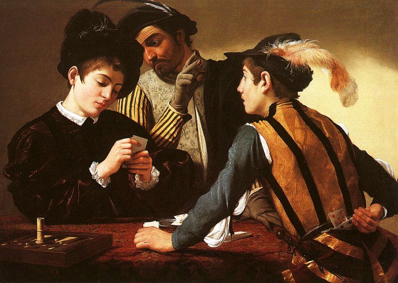 I Bari, Le Caravage \(c. 1594\)
